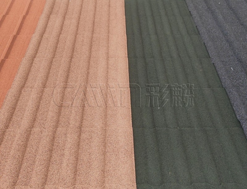 long span stone coated metal roof tile334
