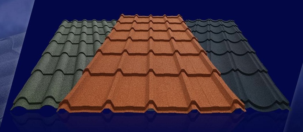 long span stone coated metal roof tile337