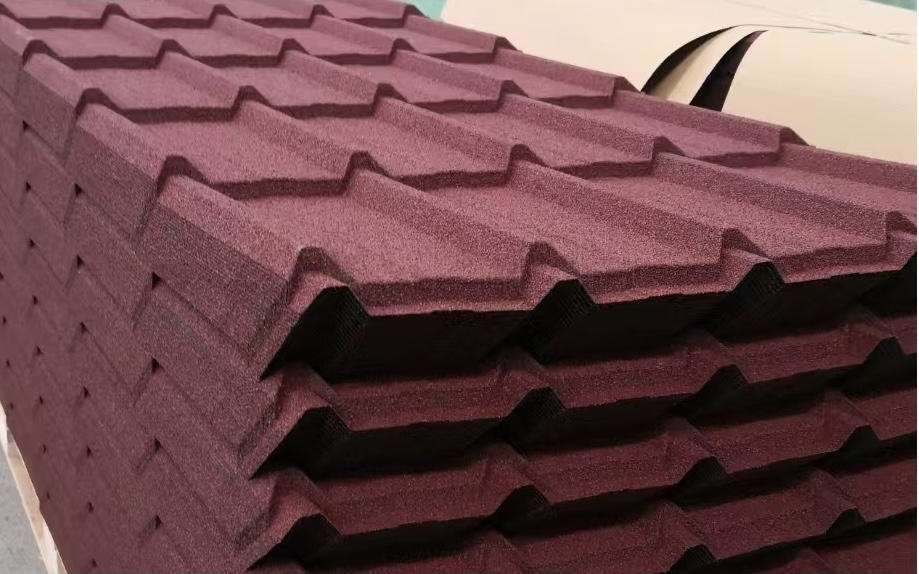 long span stone coated metal roof tile33