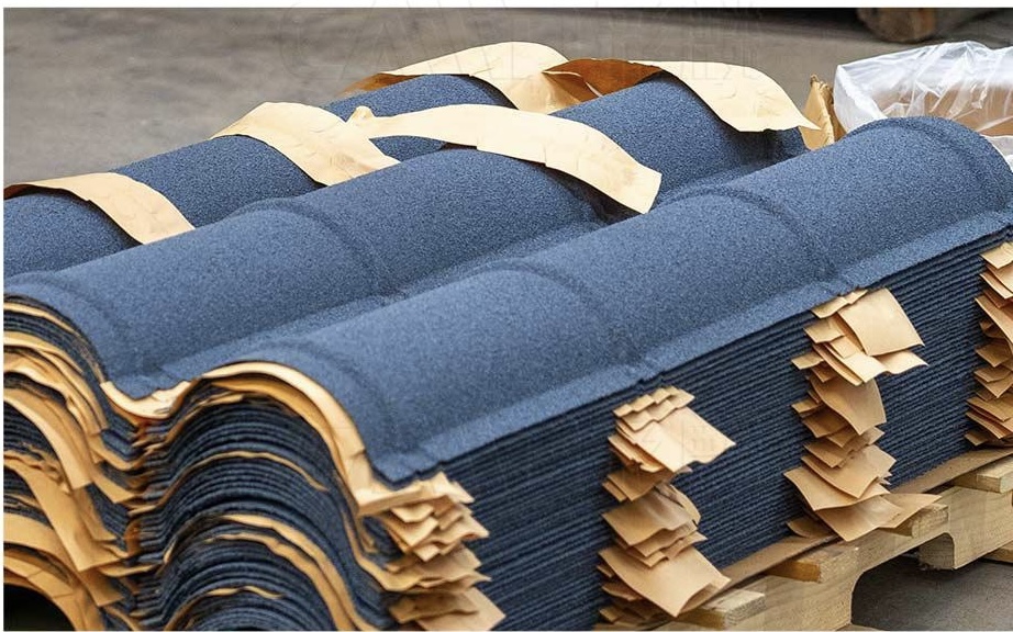 long span stone coated metal roof tile34