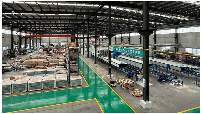 Cailin stone-coated metal roof tiles production line