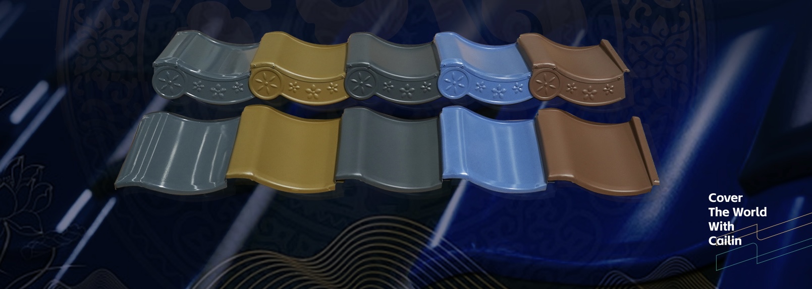 Japanese Aluminum Roof Tiles