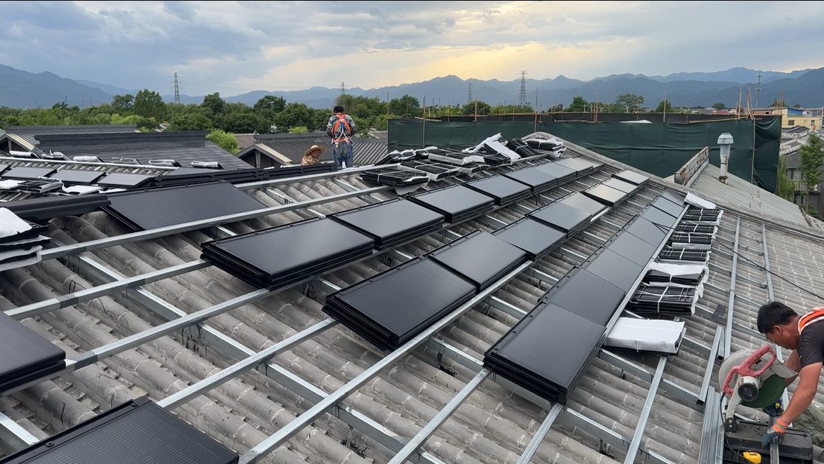 CAILIN BIPV heritage roof installation